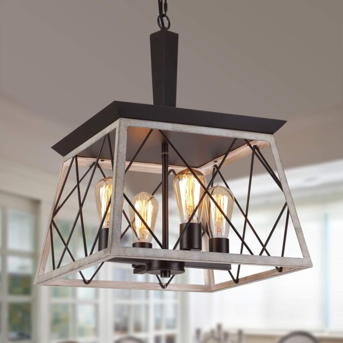 Captivating Farmhouse Rustic Light Fixtures Design 1