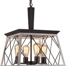 Captivating Farmhouse Rustic Light Fixtures Design 2