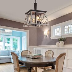 Captivating Farmhouse Rustic Light Fixtures Design 4