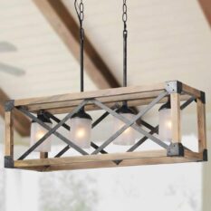 Captivating Rustic Farmhouse Pendant Light Fixture