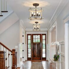 Captivating Vintage Ceiling Lighting Farmhouse Fixture