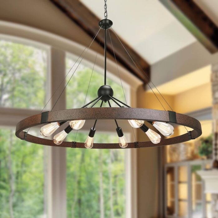 Charming Farmhouse Rustic Pendant Light Design