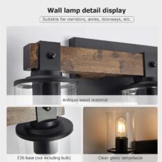 Elegant Farmhouse Bathroom Vanity Lights Design 5