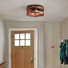 Elegant Rustic Farmhouse Ceiling Lights Fixture