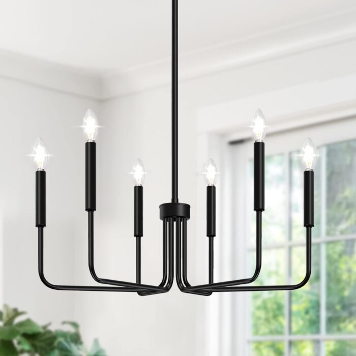 Farmhouse Chandelier Perfect for Elegant Living Spaces