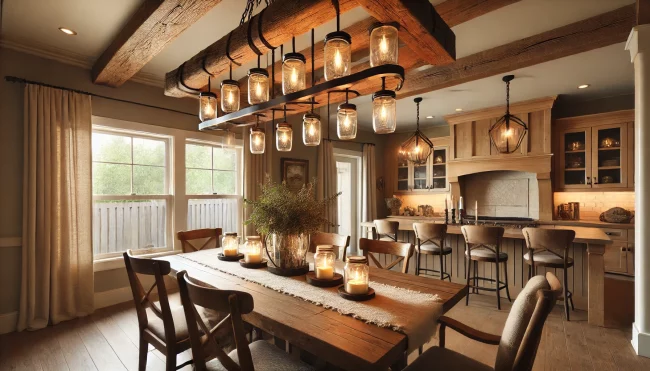 Remodel Your Dining Room With Farmhouse Chandelier Ideas - 02