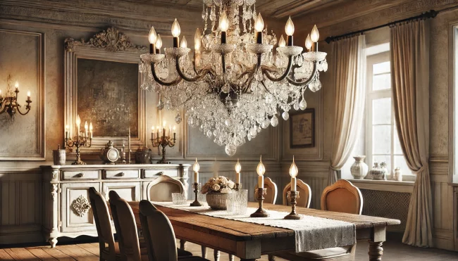 Remodel Your Dining Room With Farmhouse Chandelier Ideas - 04