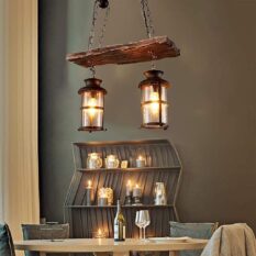 Striking Vintage Hanging Lights Retro Design 6