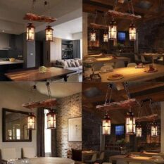 Striking Vintage Hanging Lights Retro Design 6