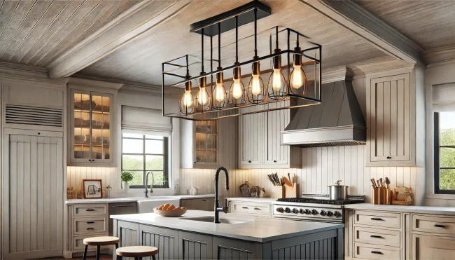 Upgrade Your Kitchen With Farmhouse Chandelier Ideas - 03